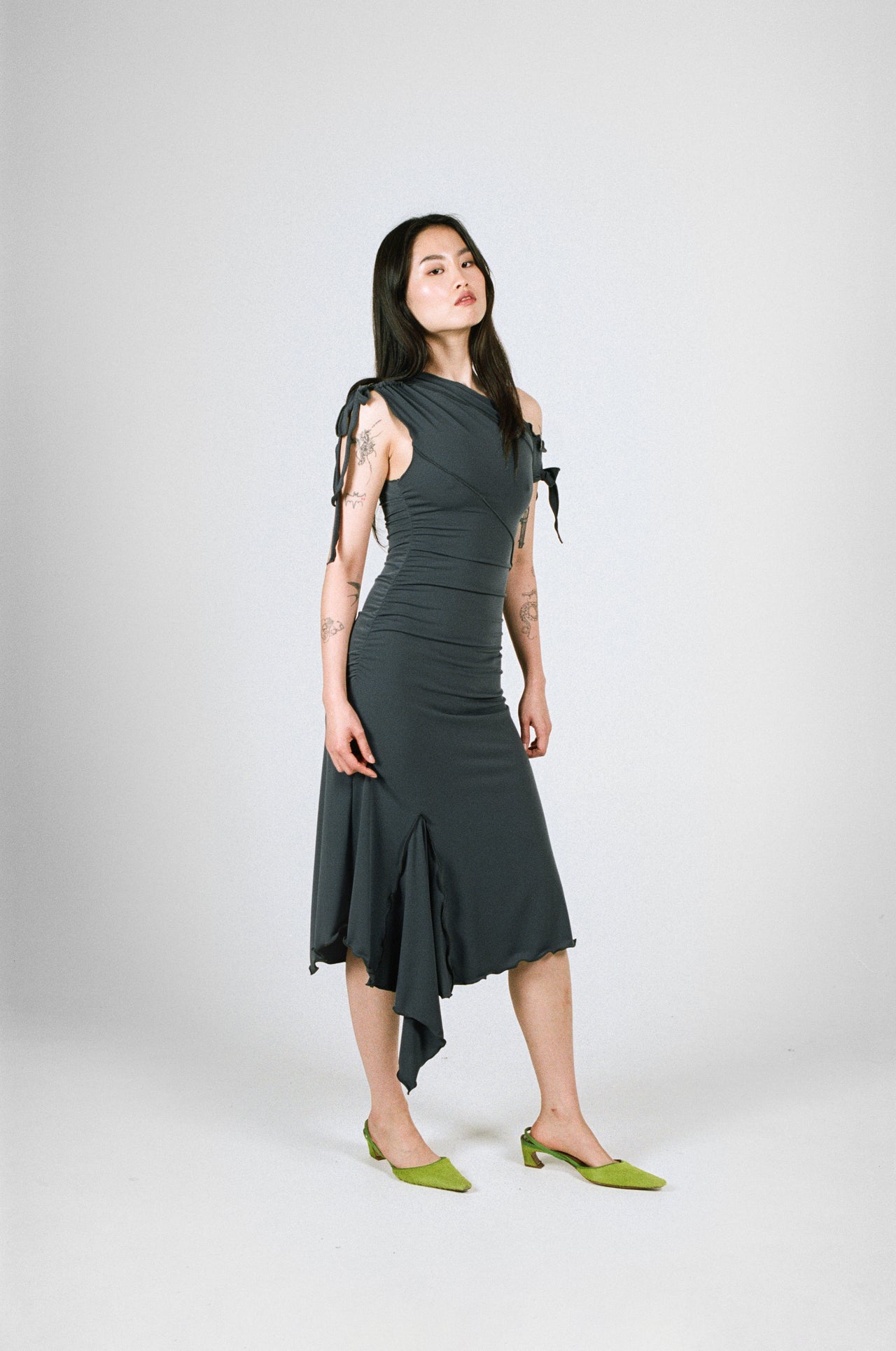 CHARCOAL SUMMER DRESS