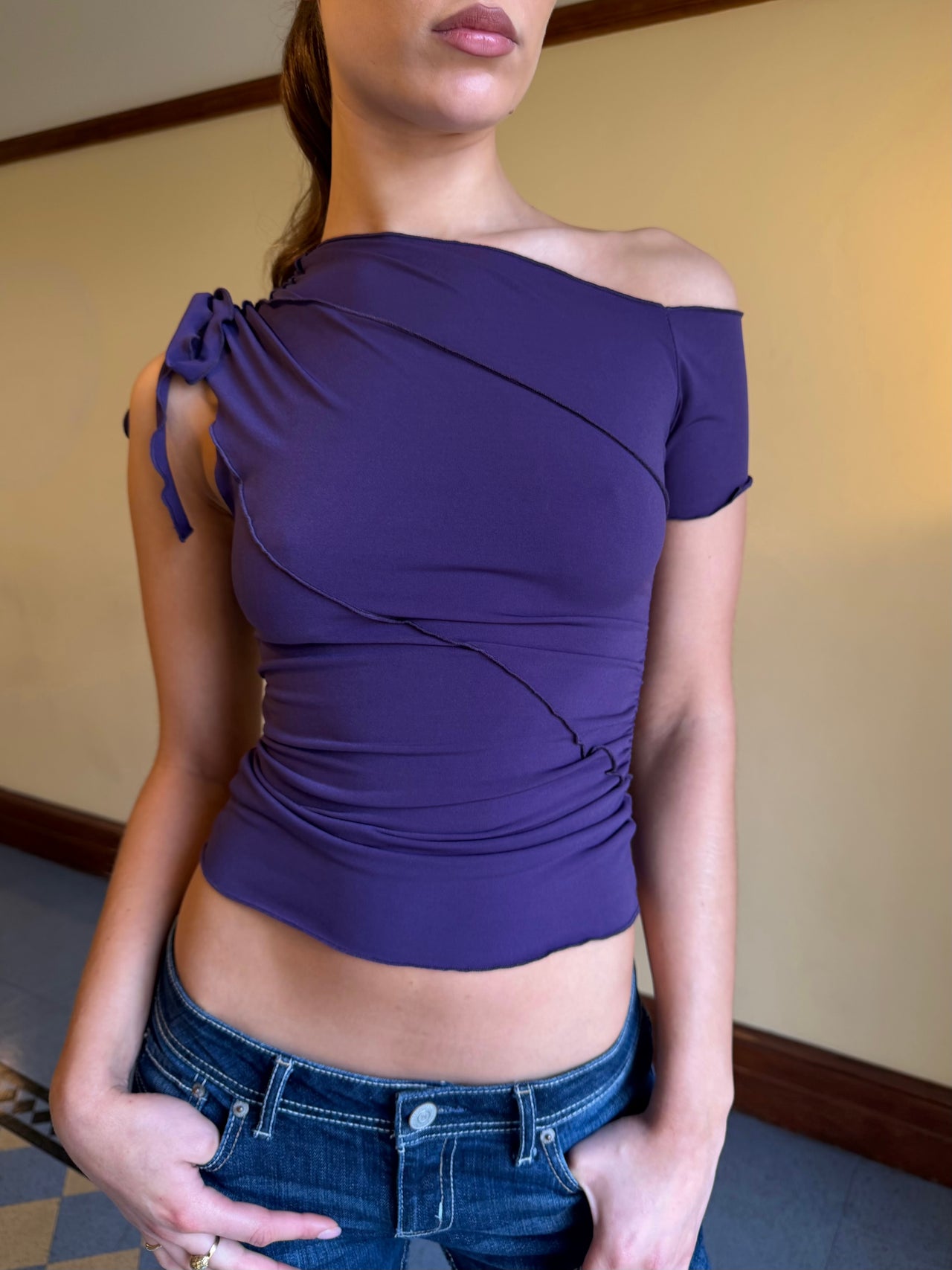 PURPLE SUMMER POP TOP
