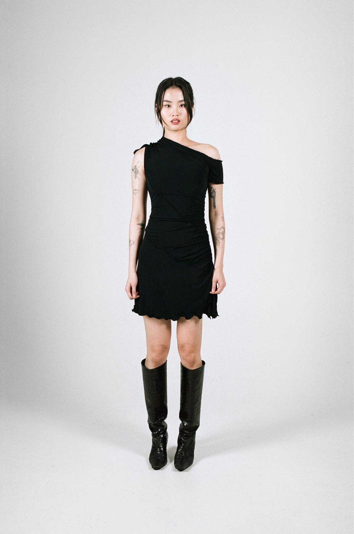 SUMMER DRESS MINI BLACK