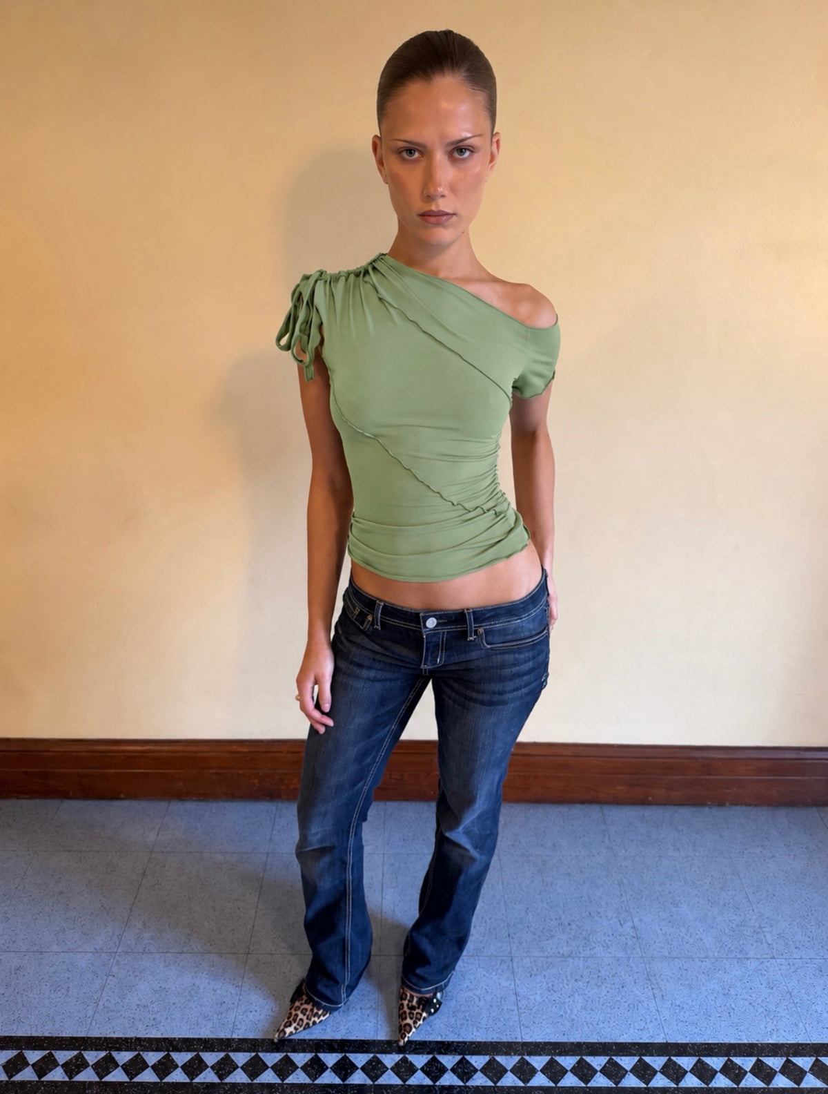 SUMMER POP TOP PISTACHIO