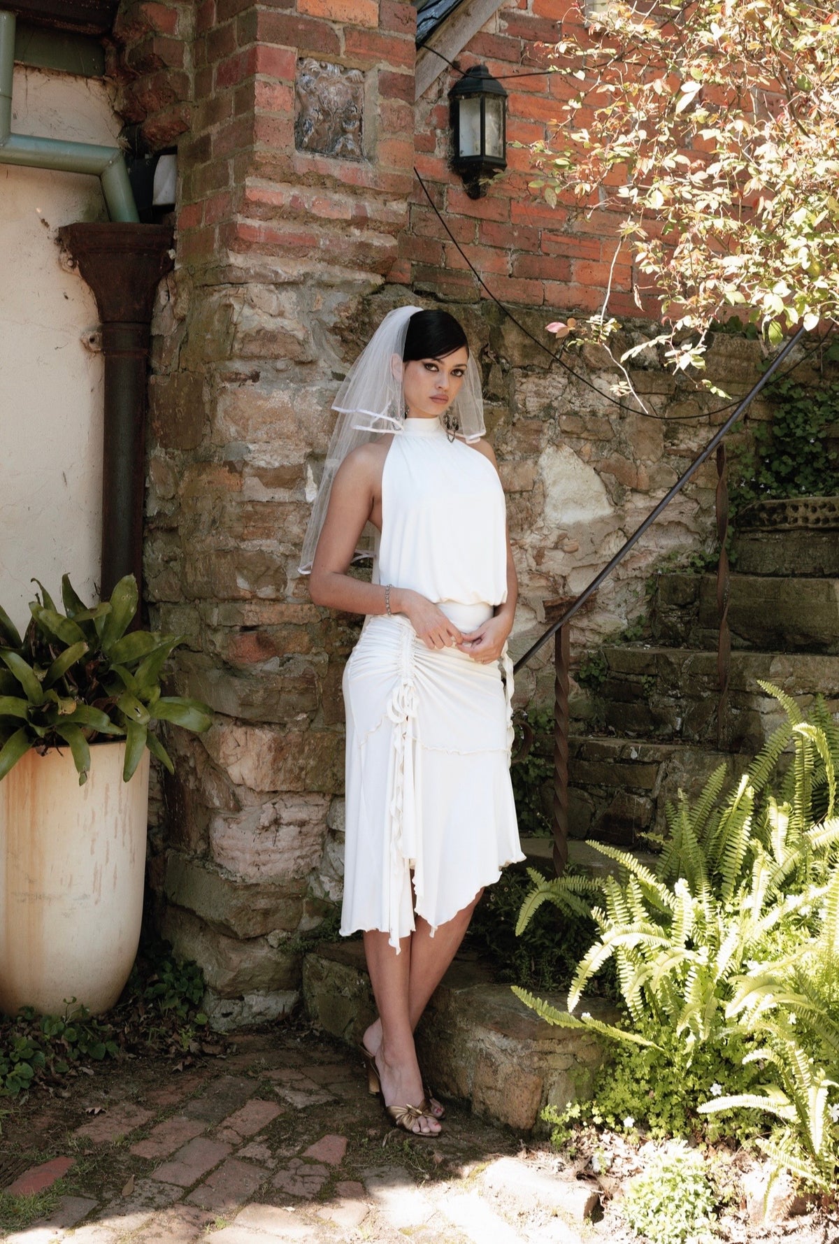 GATHER HALTER IVORY