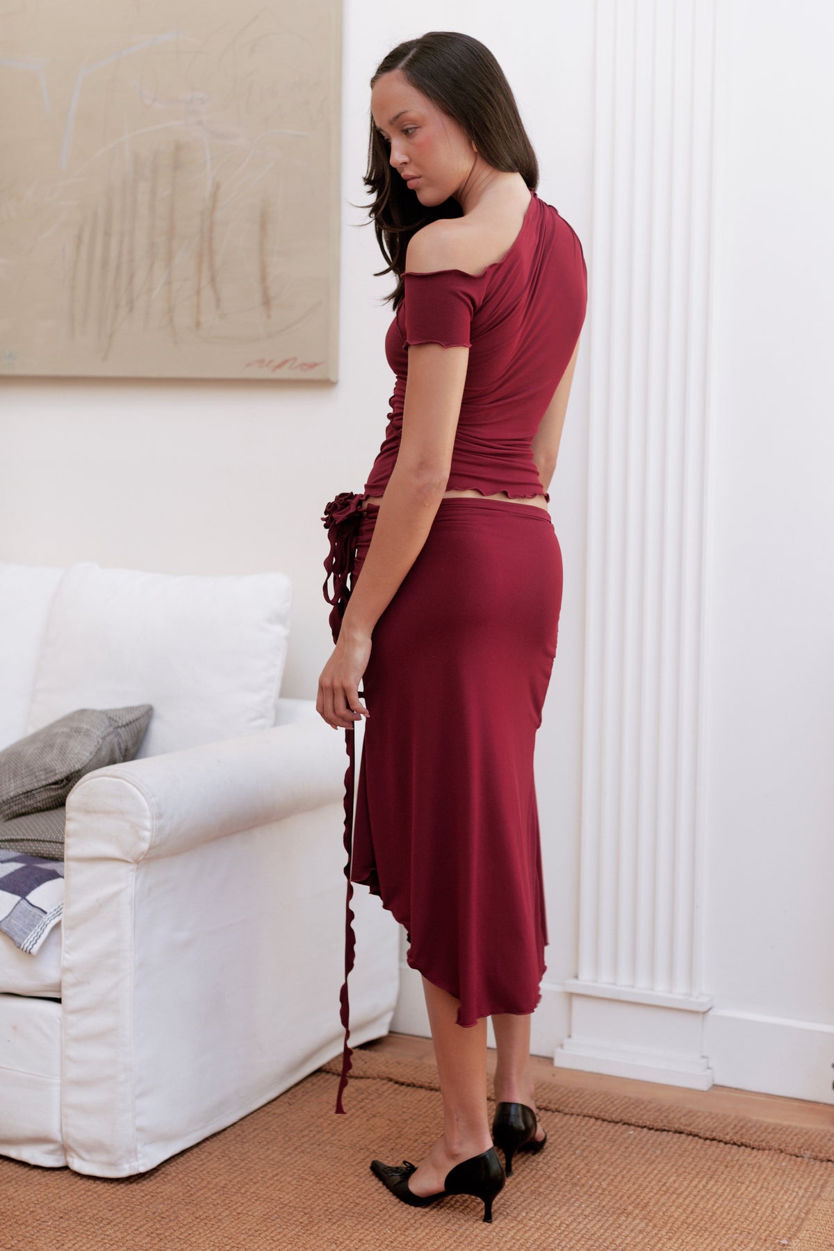 SUMMER POP TOP CHERRY RED