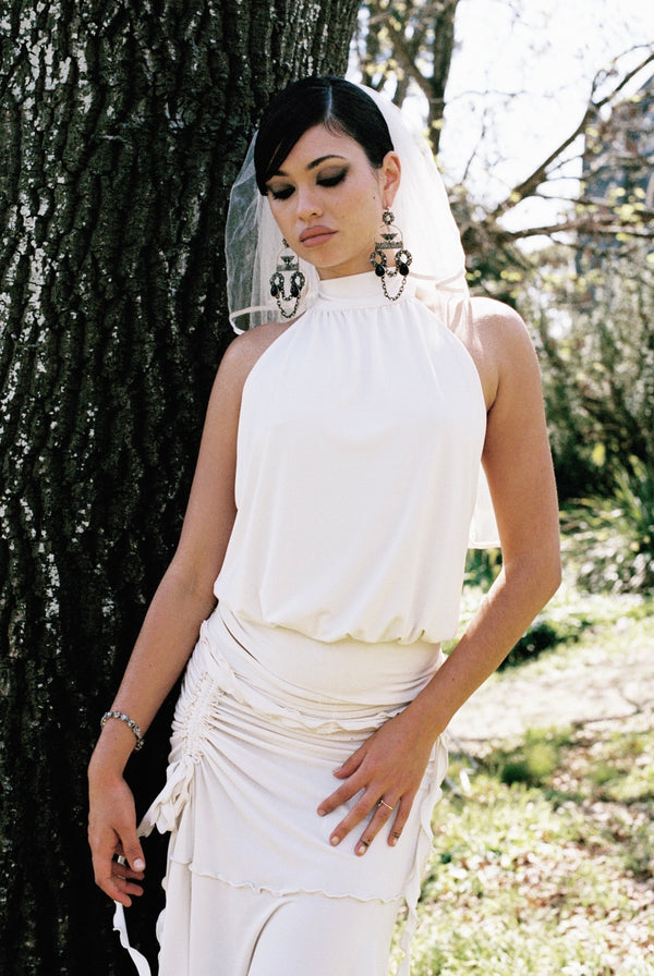 GATHER HALTER IVORY